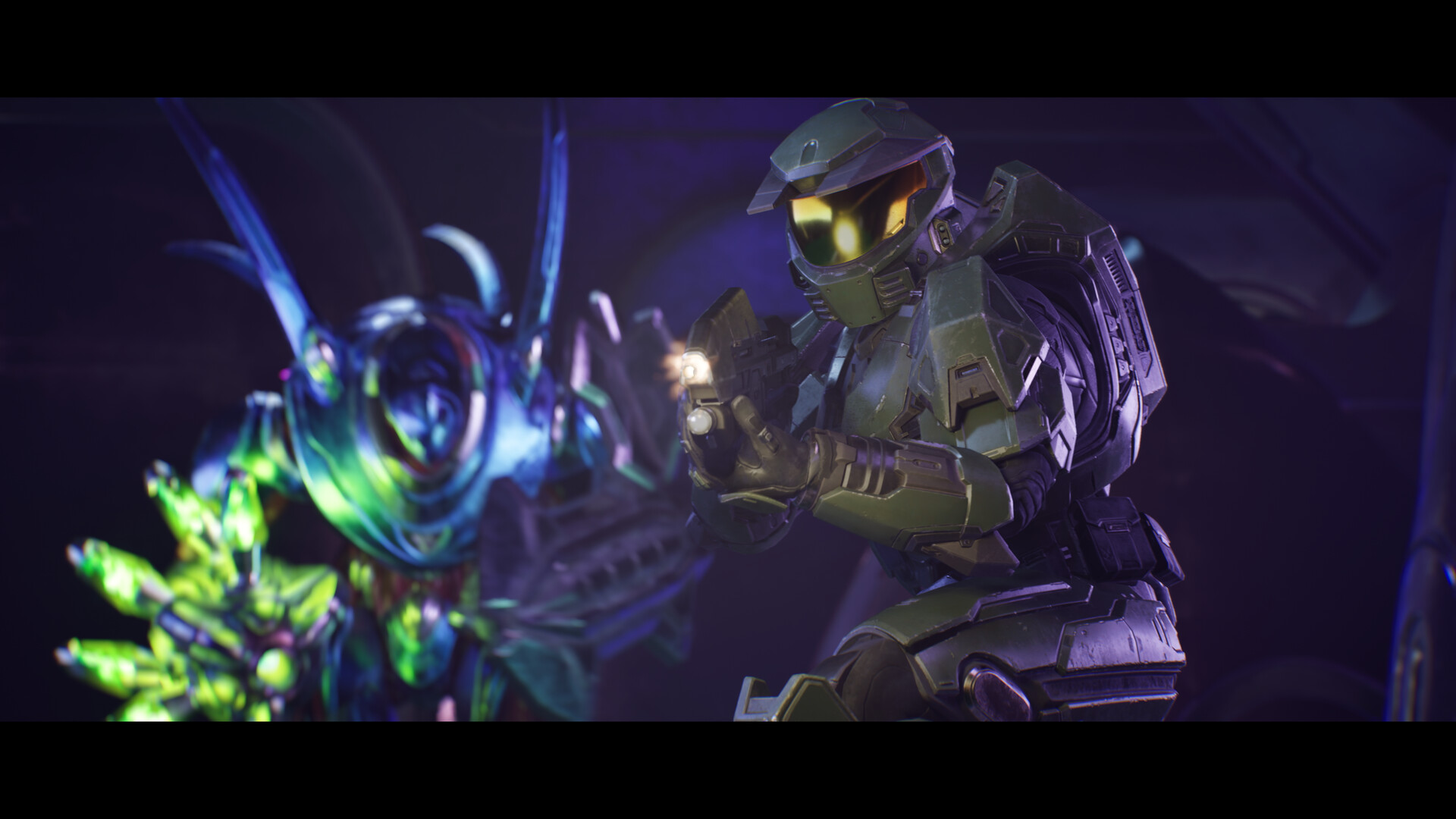 Halo: Campaign Evolved official combat screenshot